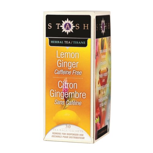 STASH Lemon Ginger Herbal Tea Bags, Caffeine Free